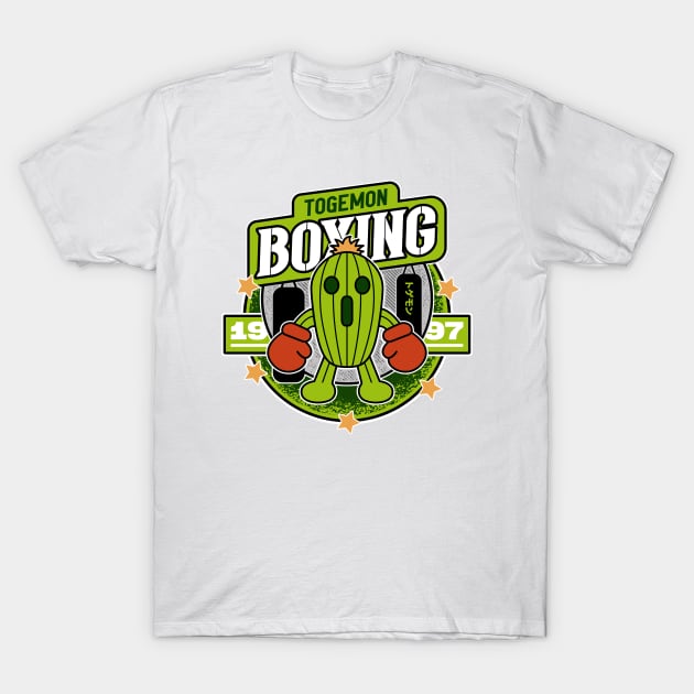 Togemon Boxing T-Shirt by logozaste